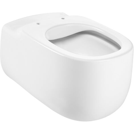 Tasse murale sans rebord® avec sortie horizontale BEYOND - ROCA Couleur : Blanc