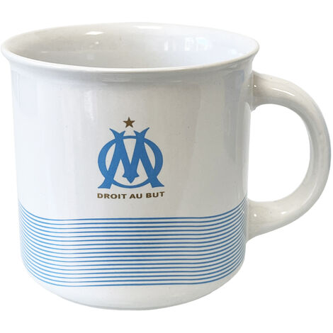 Tasse rétro en céramique Olympique de Marseille