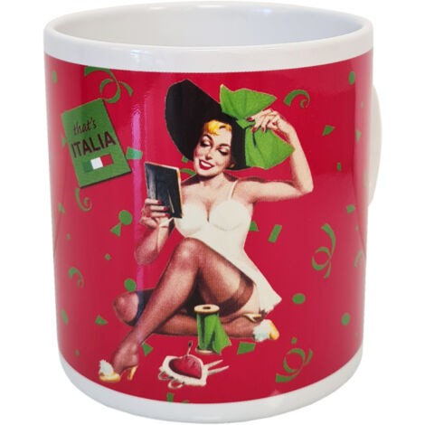 Tasse Retro Rouge Pin up