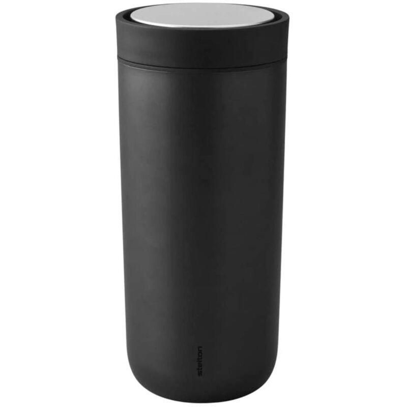 Stelton - To Go Click to go gobelet 0.2 litre black metallic