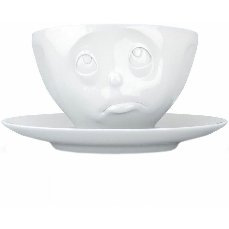 Tasse et sous tasse en porcelaine Humeur Tassen 200 ml