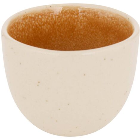 Tasse Wonja ocre D6,1xp5,3cm - Atmosphera créateur d'intérieur
