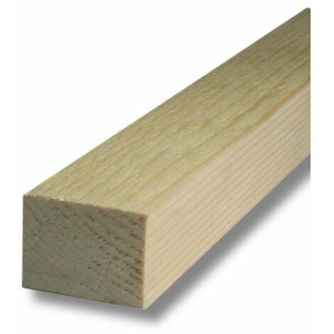 tasseau brut calibré sapin nord 240cm 75x63 mm - SUP BOIS