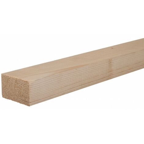 Tasseau raboté sapin 50x28 mm – Longueur 2400 mm – Pour constructions et aménagements intérieurs – Bois certifié PEFC – Sotrinbois