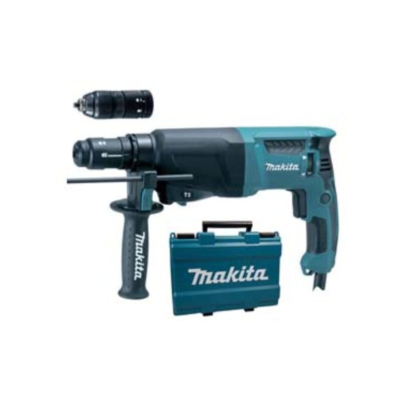 Image of Tassellatore 3 funzioni sds-plus + mandrino mm.13 780w 2,7j (hr2630t) Makita