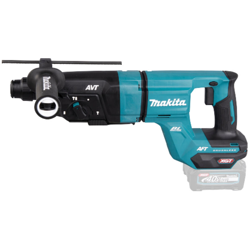 Makita - Martello combinato a batteria HR007GZ sds-plus 40V max. senza batterie e caricabatterie