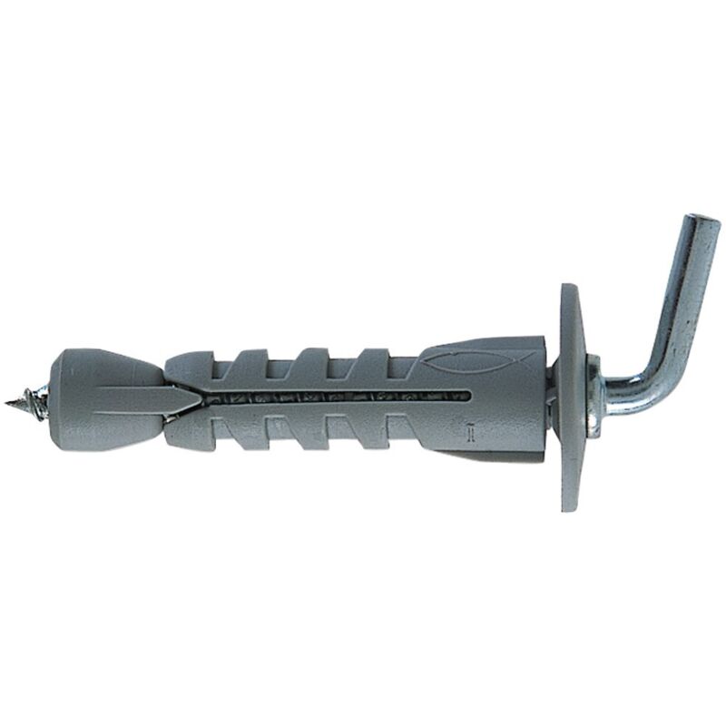 Fischer - Tassello per cartongesso con gancio corto sb n 9/8 ø 9 x 43 mm