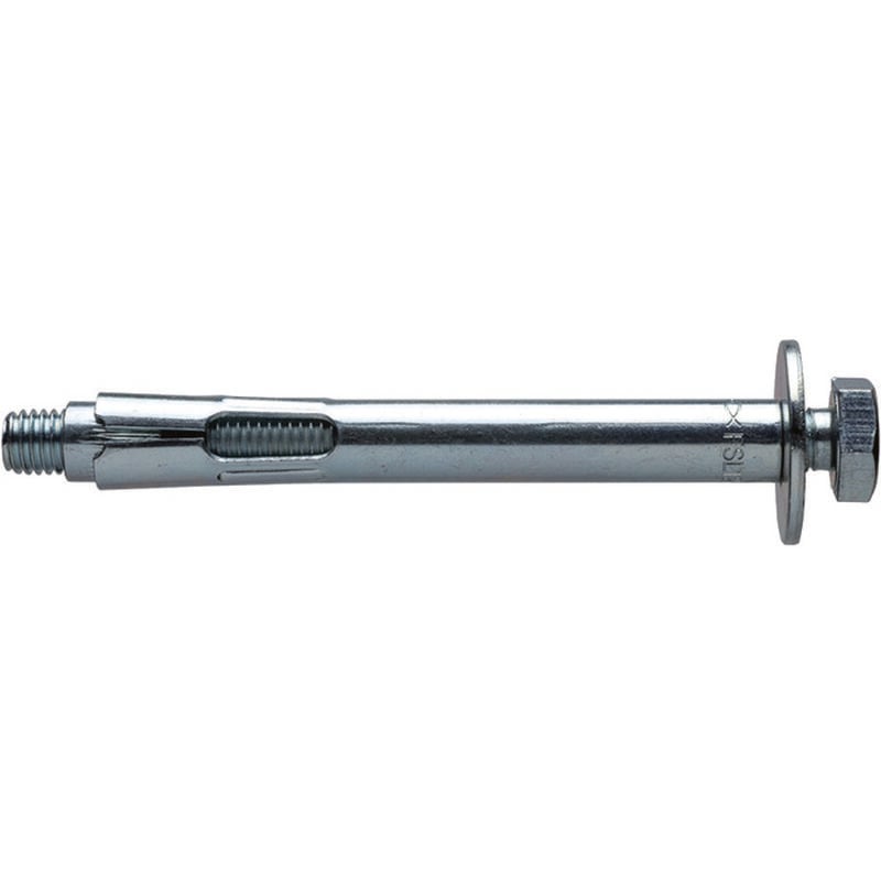 Tassello in acciaio con vite testa esagono fsl - fsl 10x65/10 s vite m 8 tassello ø mm.10x65