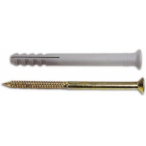 Tasselli Fischer N in Nylon Prolungato con Vite a Chiodo  xL.6x60 mm 100 Pz