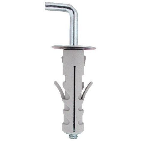 Tasselli In Nylon 12 x 46 mm Con Gancio Lungo TA Friulsider 100 Pz