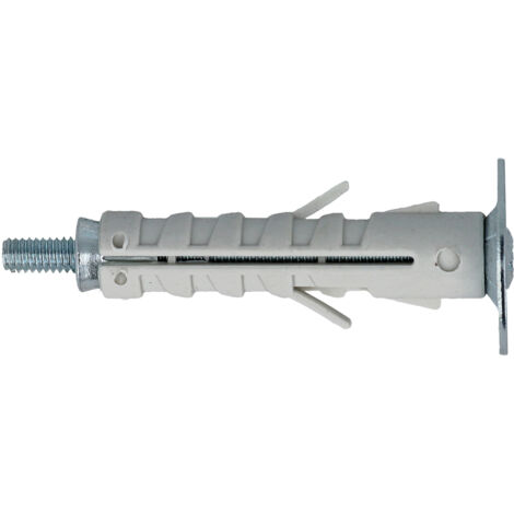 Tasselli in nylon Diam. 9 x 40 con vite e rondella 1 Kg.