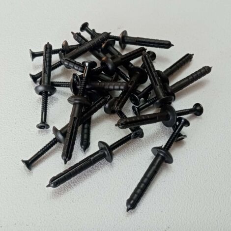 Tassello 6x40mm - 100pz colore testa di moro per scossalina