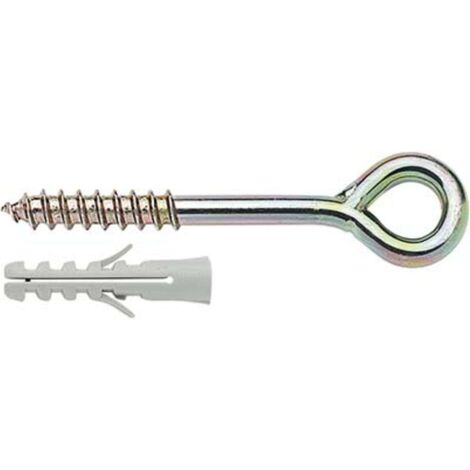TASSELLO ACCIAIO/NYLON PONTEGGI E/PN ELEMATIC - OCCHIOLO ZINCATO MM 50 + E/PN 14X120 - 15 pezzi