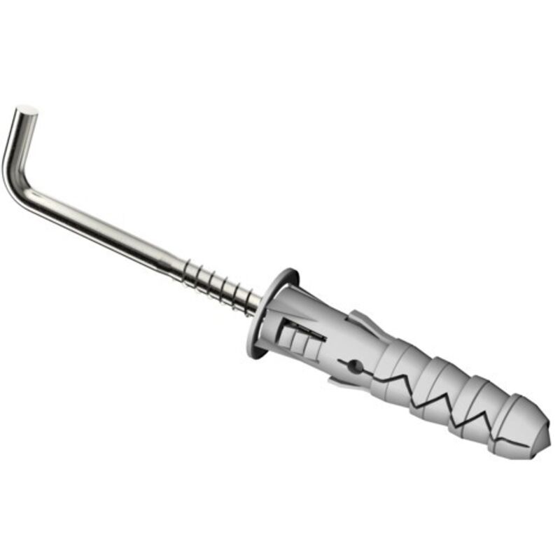 Tassello ad espansione standard con gancio a L 8x40 4 pz. TitaniumPRO