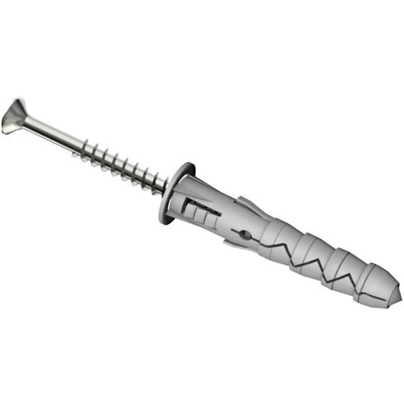 Tassello ad espansione standard con vite conica 10x50 mm 4 pz TitaniumPRO