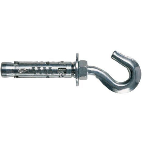 Tassello Ancorante Acciaio Con Gancio Ntr10/G 15 X 60 - Gancio 10 X 80 Cf. 20 Pz