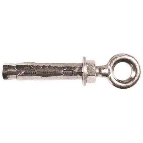 Tassello Ancorante in Acciaio con Occhiolo Mat O8  xL.10x45 mm M8 50 Pz