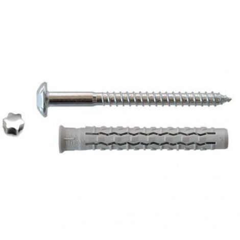 TASSELLO C/VITE GX10 PROLUNGATO Ø10X80MM ANTINTRUSIONE