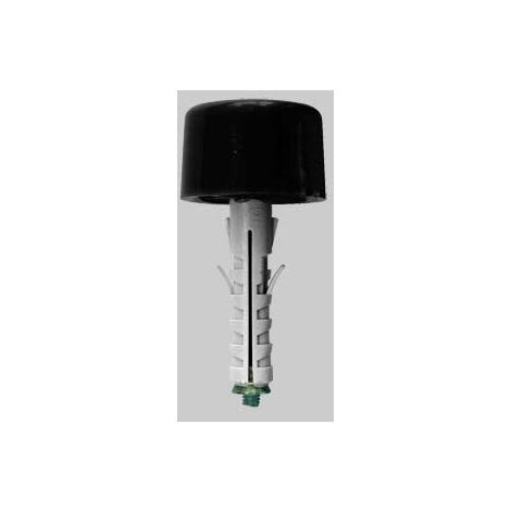 Tassello con fermaporta fpp bianco 28x18 conf. da 20 pz