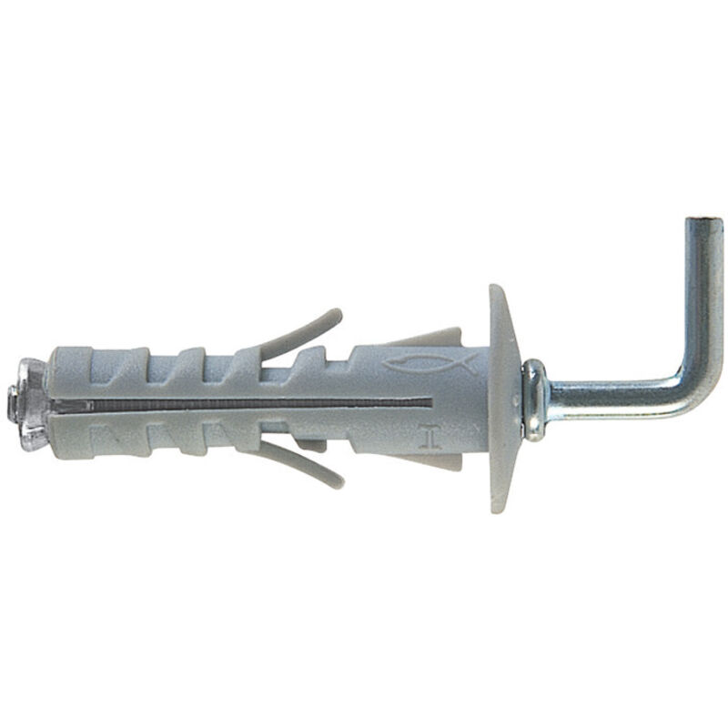 Fischer - Tassello in nylon con gancio medio - sb 12/2 ø 12x40 gancio mm.16