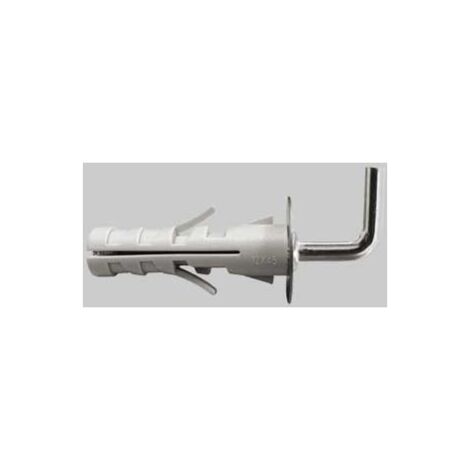 Tassello con gancio medio fun-gm vite m4 - diametro 9x40 conf. da 100 pz