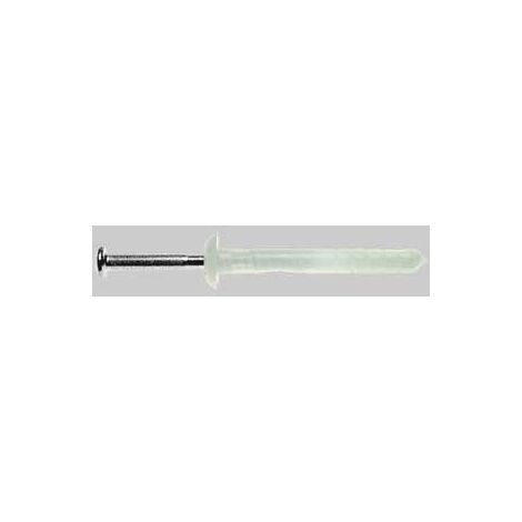 Tassello con vite a percussione tnb diametro 6x40 conf. da 100 pz