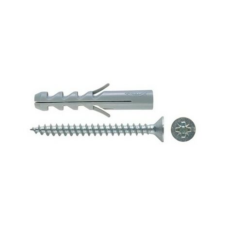 TASSELLO CON VITE ACCIAIO SV  FISCHER 8 FISCHER PZ 50