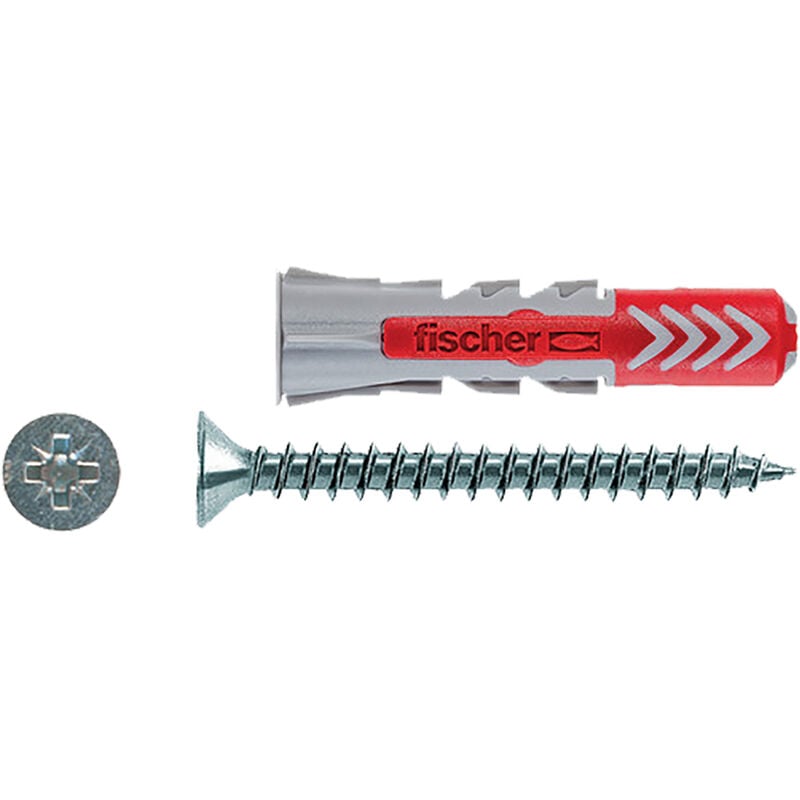 Image of Fischer - Tassello con vite 'duopower' 10s ø 10x 50 - vite 7x60 mm