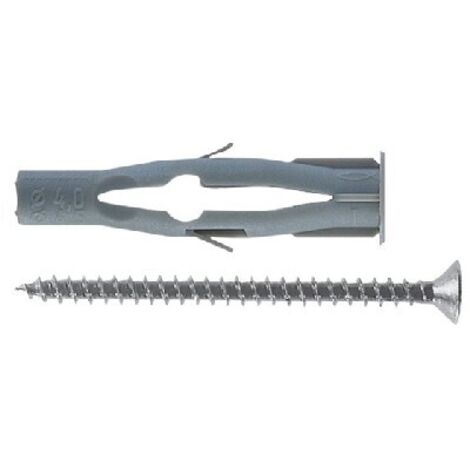 TASSELLO CON VITE FISCHER PER TRUCIOLARE FU-V 10 x 60V