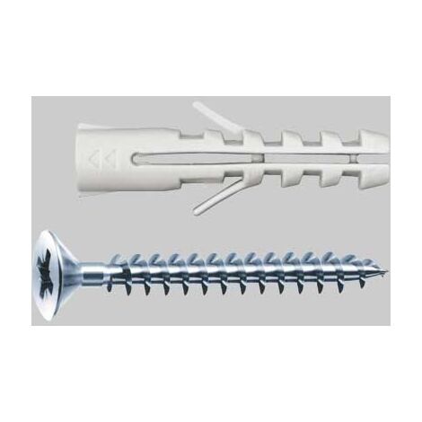 TASSELLO CON VITE NOBEX - Ø 6x30 - vite 4.5x4 - 100 pezzi - NOBEX