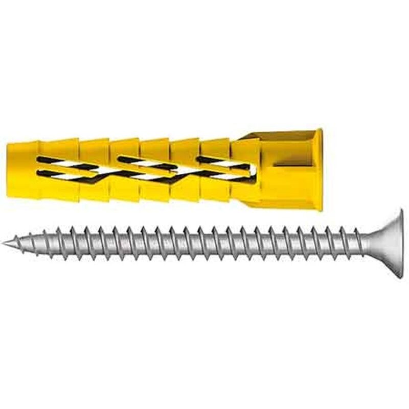 TASSELLO CON VITE 'RX02' Ø 10x50 mm - vite 6,0x60 mm Q.TA 25