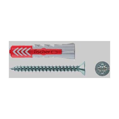 TASSELLO DI FISSAGGIO UNIVERSALE BICOMPONENTE DUOPOWER - 6 x 30 S - 100 pezzi - FISCHER