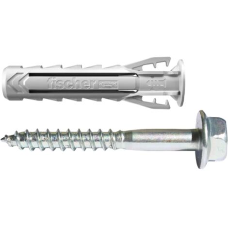 Tassello espandibile con alette e vite SX Plus BM 10x50mm 100 pezzi FISCHER 00567625
