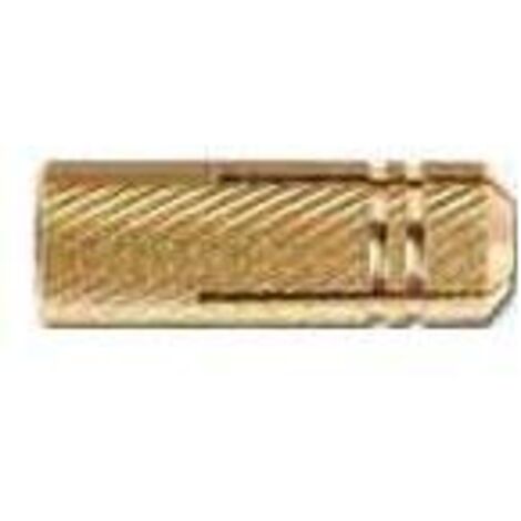 Tassello femmina in ottone con filettatura metrica interna ø12 mm ELEMATIC