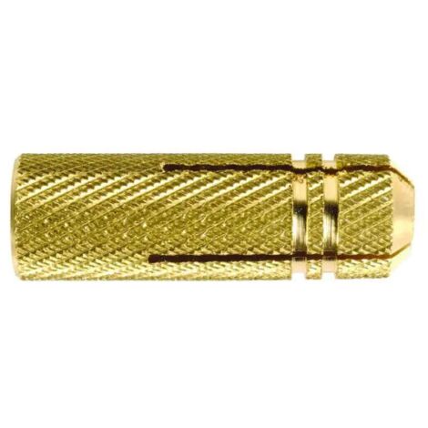 Tassello femmina in ottone con filettatura metrica interna ø6 mm ELEMATIC