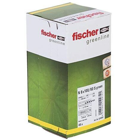Tassello fischer n green 8x100/60 ecologico confezione 45