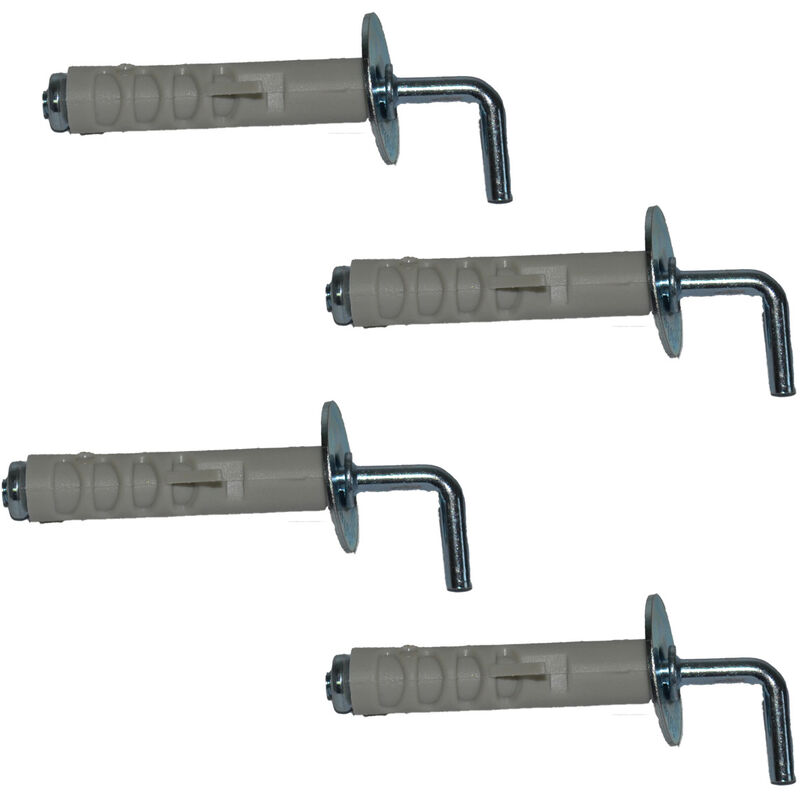 Tassello gancio medio 12 bl.4pz