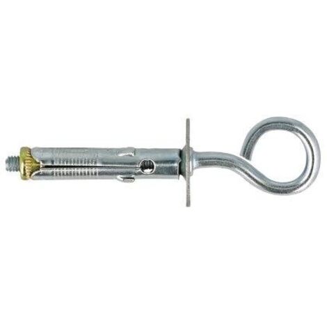 TASSELLO IN ACCIAIO D.9X50 + OCCHIOLO CHIUSO pz4