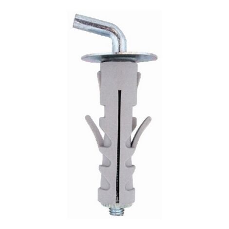 Tassello in nylon con gancio corto  9X40FRIUL