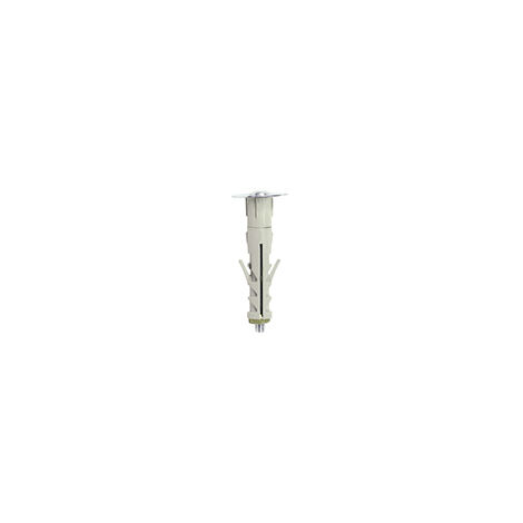 Tassello in nylon con vite e rondella m5x12x57 conf. 100 pz.