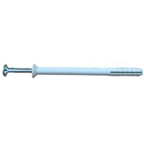 Tassello in nylon prolungato con vite premontata 8x80 conf. pz 40