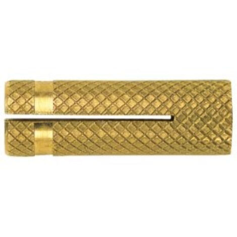 Tassello In Ottone Medio Pesante Femmina Po M 12X40 ( FISHER cod. 00501449 )