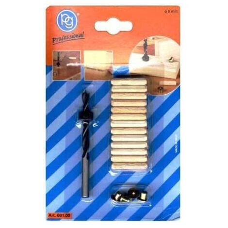 Tassello Legno Kit Assemblaggio mm 6 681.00 Pg