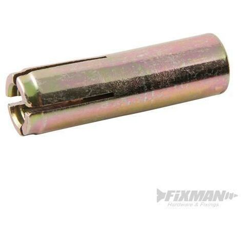 Tassello metallico femmina 6 8 e 10 mm 10 p.zi Fixman-10 mm
