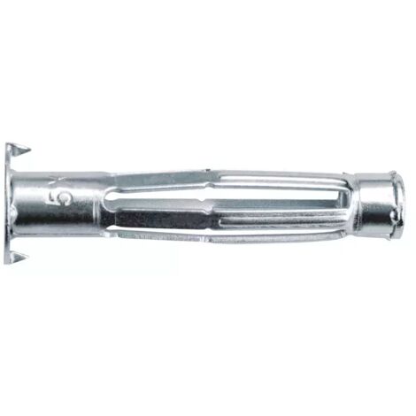 Tassello Molly metallico ad espansione per fori passanti senza vite 4x46 - Confezione da 50
