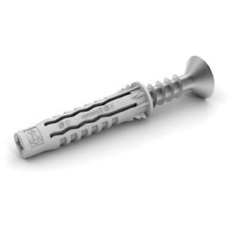 Tassello ncv in busta diametro  8x40 + vite 5,0x45 - conf. 10 pezzi
