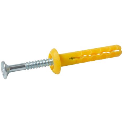TASSELLO NYLON A PERCUSSIONE 'DEVIL' mm 6 x 38 - profondità minima foro 50 mm