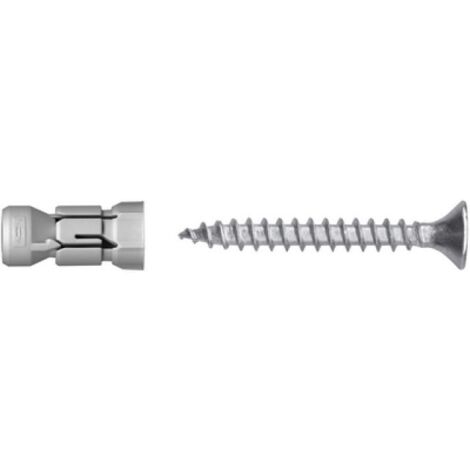 TASSELLO NYLON AD ESPANSIONE CONICA CON VITE 10 mm (Pz.50)