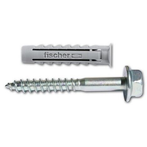 TASSELLO NYLON CON VITE TESTA FLANGIATA Diam. 10 FISCHER PZ 100