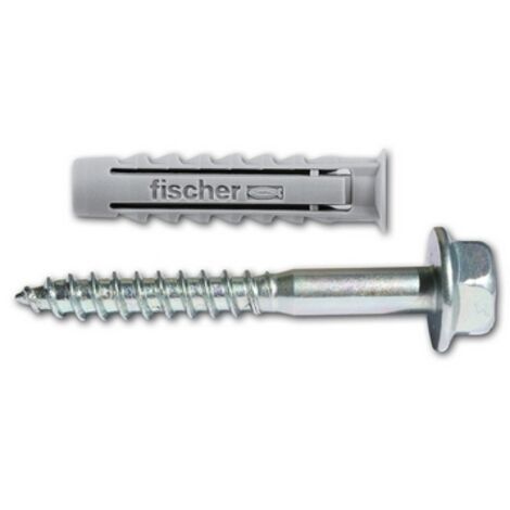 TASSELLO NYLON CON VITE TESTA FLANGIATA- Diam. 12- FISCH- pezzi 50